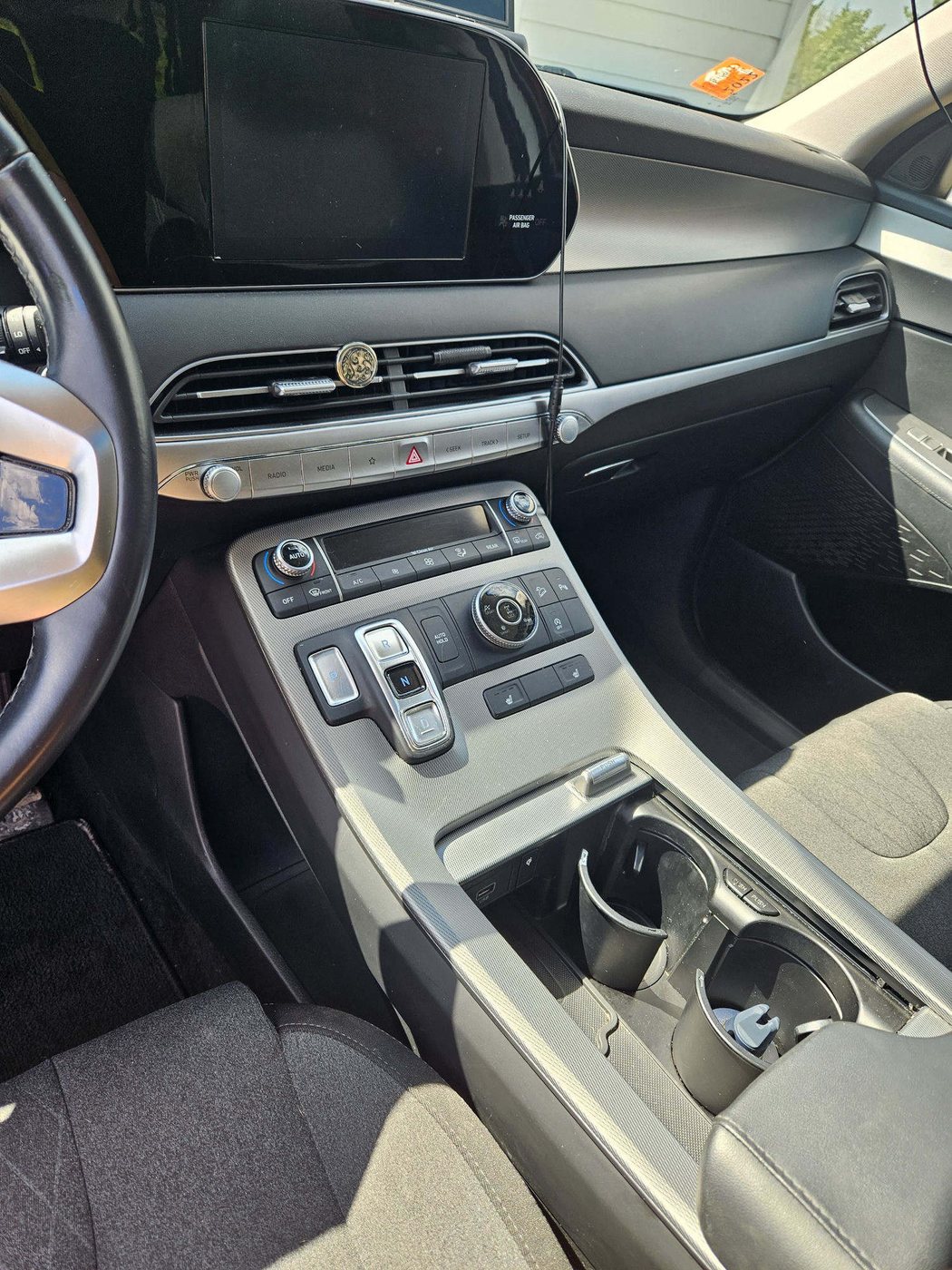 Ford F-150 interior after a reset